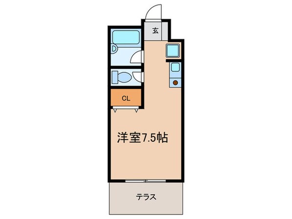 園田手良向第2マンションの物件間取画像